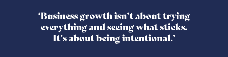 Business growth isn't about trying everything and seeing what sticks. It's about being intentional. Carthy Accountants in Stafford